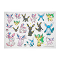 Cloth sticker irodo Effie & Blacky & Leafeon & Glaceon & Nymphia