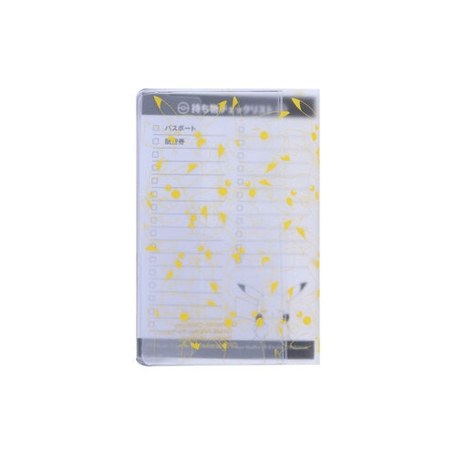 Japanese Pokemon Pikachu Passport Cover with Generation 1 Kanto Pokemon details