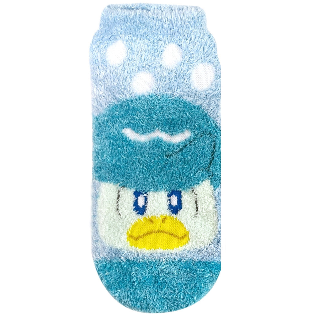 Fluffy socks quass dots (23-25cm)
