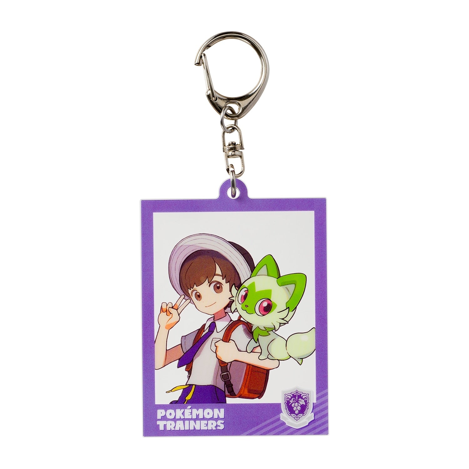 Haruto & Nyaoha Pokemon keychain from Japan, photo frame style acrylic