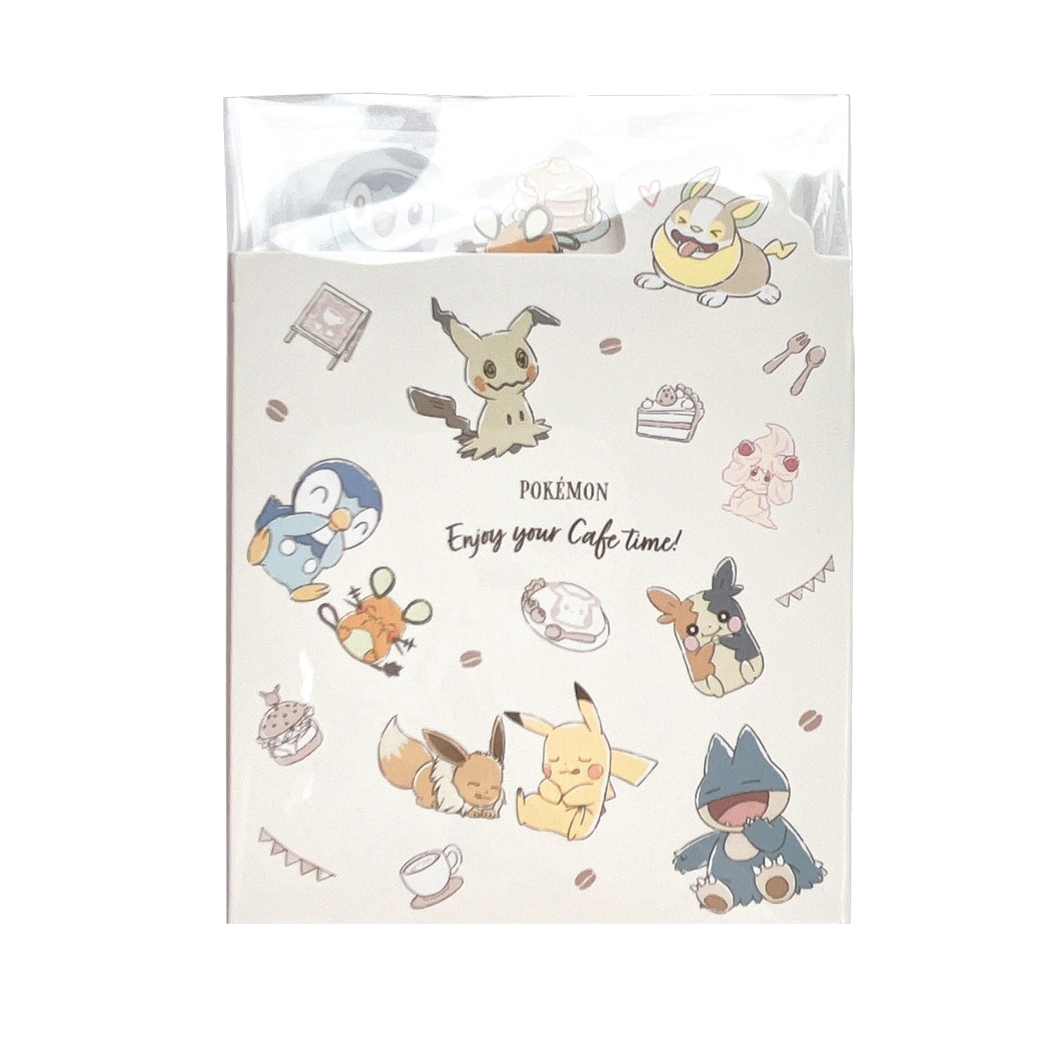 Pokemon Patapata Memo from Japan, featuring colorful characters and designs