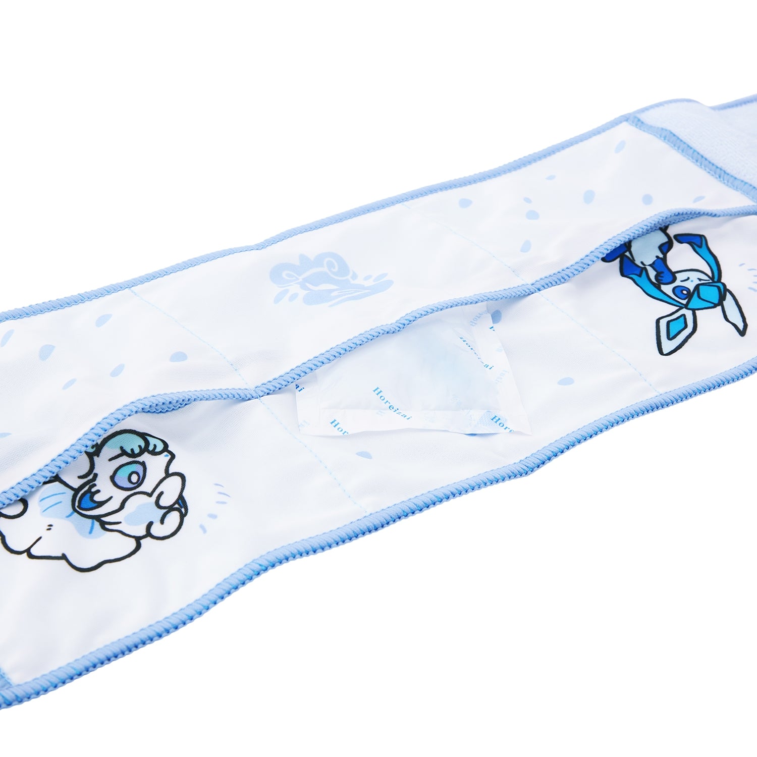 Pokemon OTENKI TEAM Yukifurashi neck towel, folded and packaged, ships from Japan