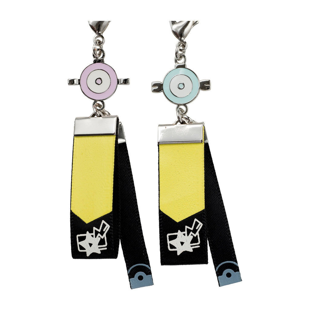 Close-up of Pokémon Trainers Nanjamo charm with vibrant colors from Japan