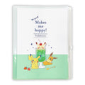 Pokemon 6-Pocket Clear File with Zipper from Japan, featuring snack time design