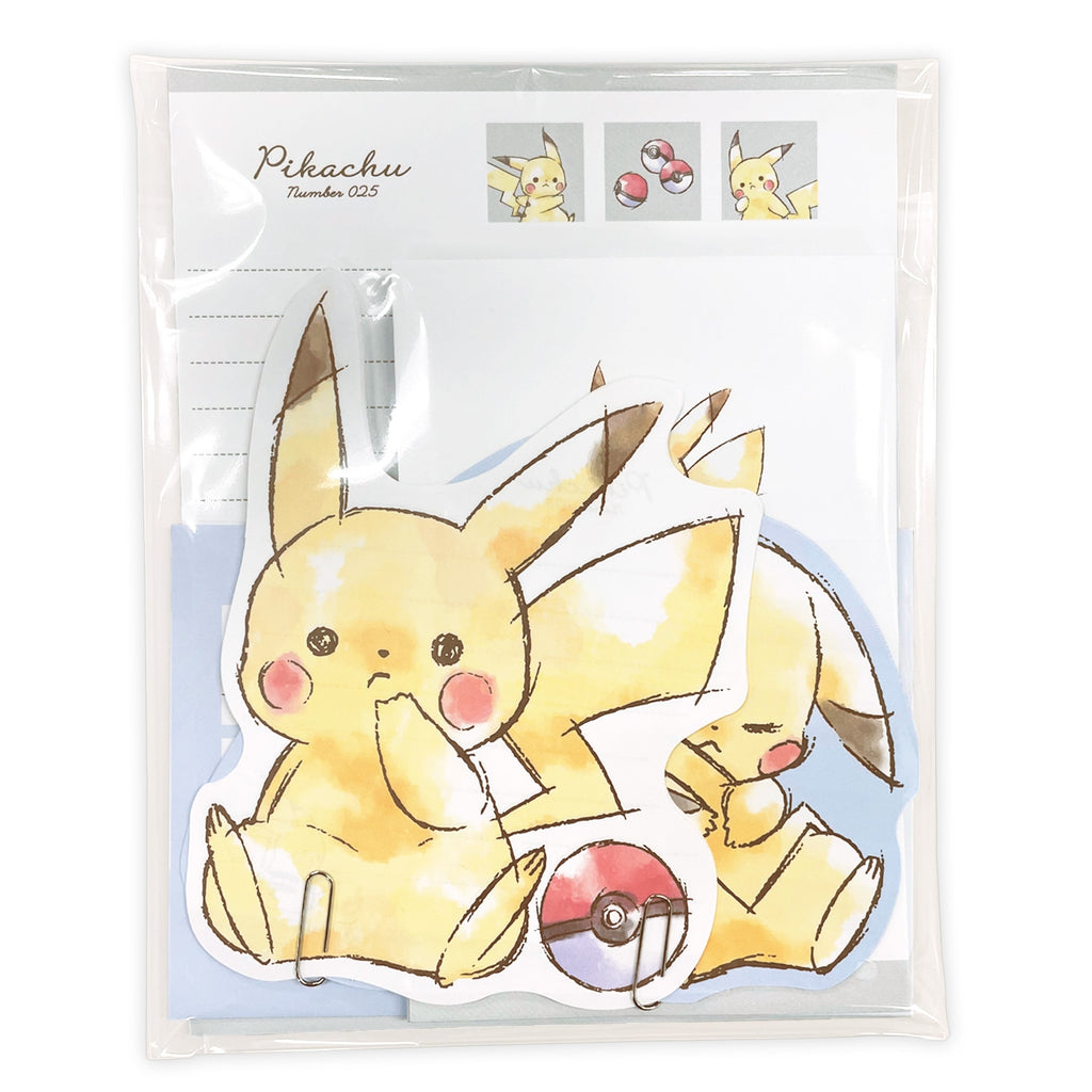 Die-cut letter “Pikachu number025” Pikachu Komawari