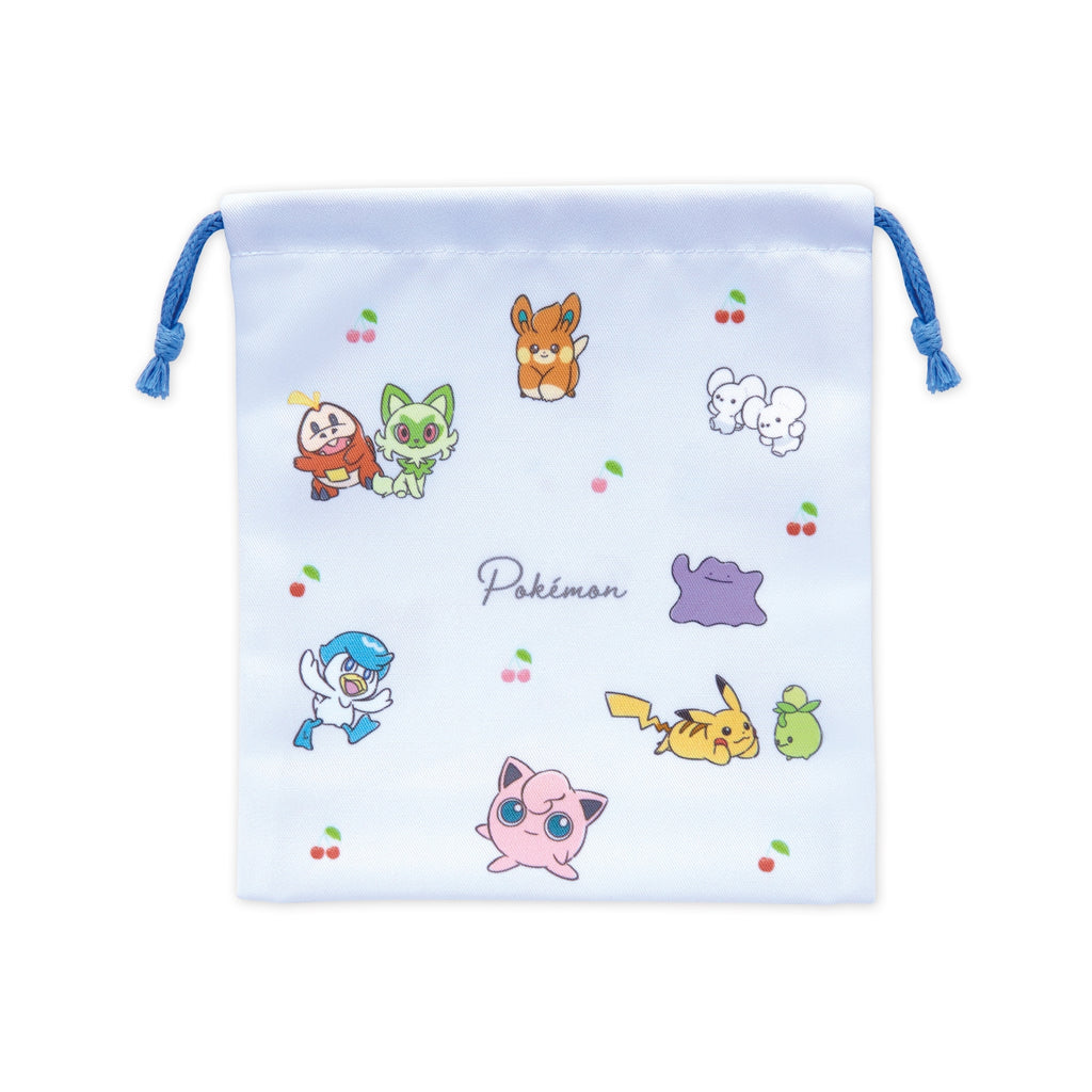 Gusseted drawstring bag/cherry flyer