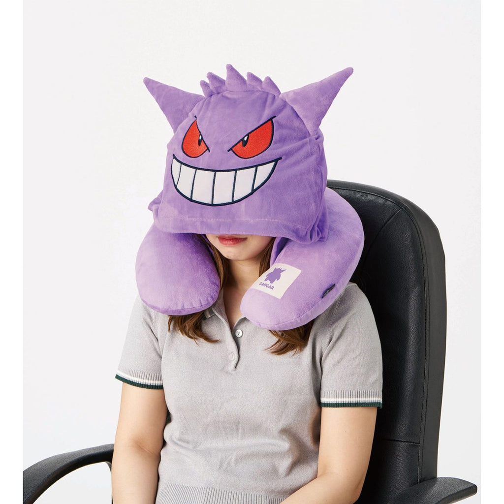 Hooded neck pillow Gengar