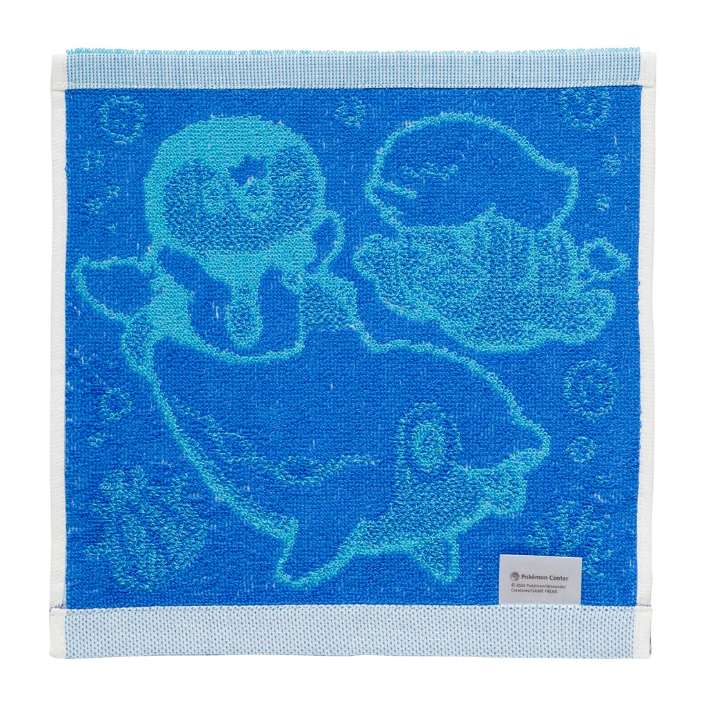 Authentic Pokémon Center hand towel from Japan, featuring Pokémon characters in diving scene