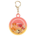 Shaka keychain, gradation red & orange, from Japan, official Pokemon Center merchandise