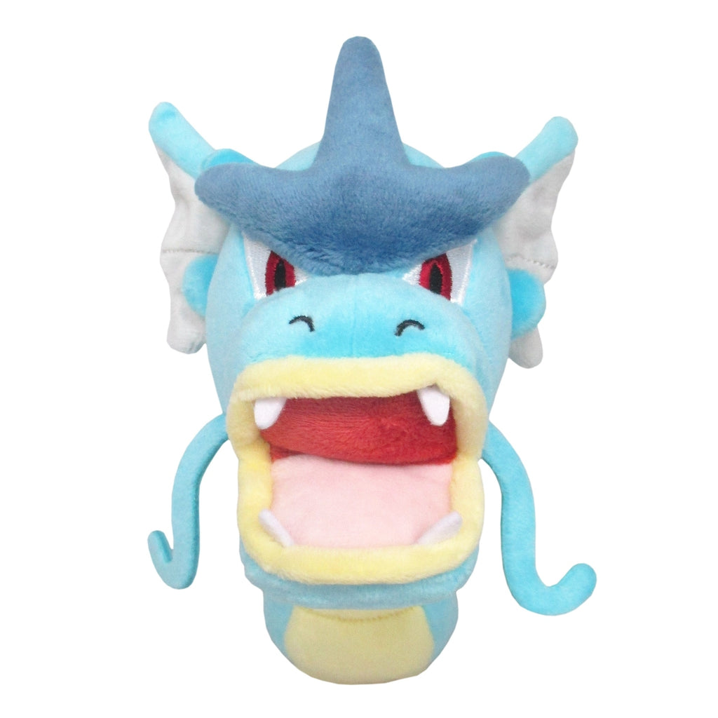 Gyarados plushie from Japan with vibrant blue scales
