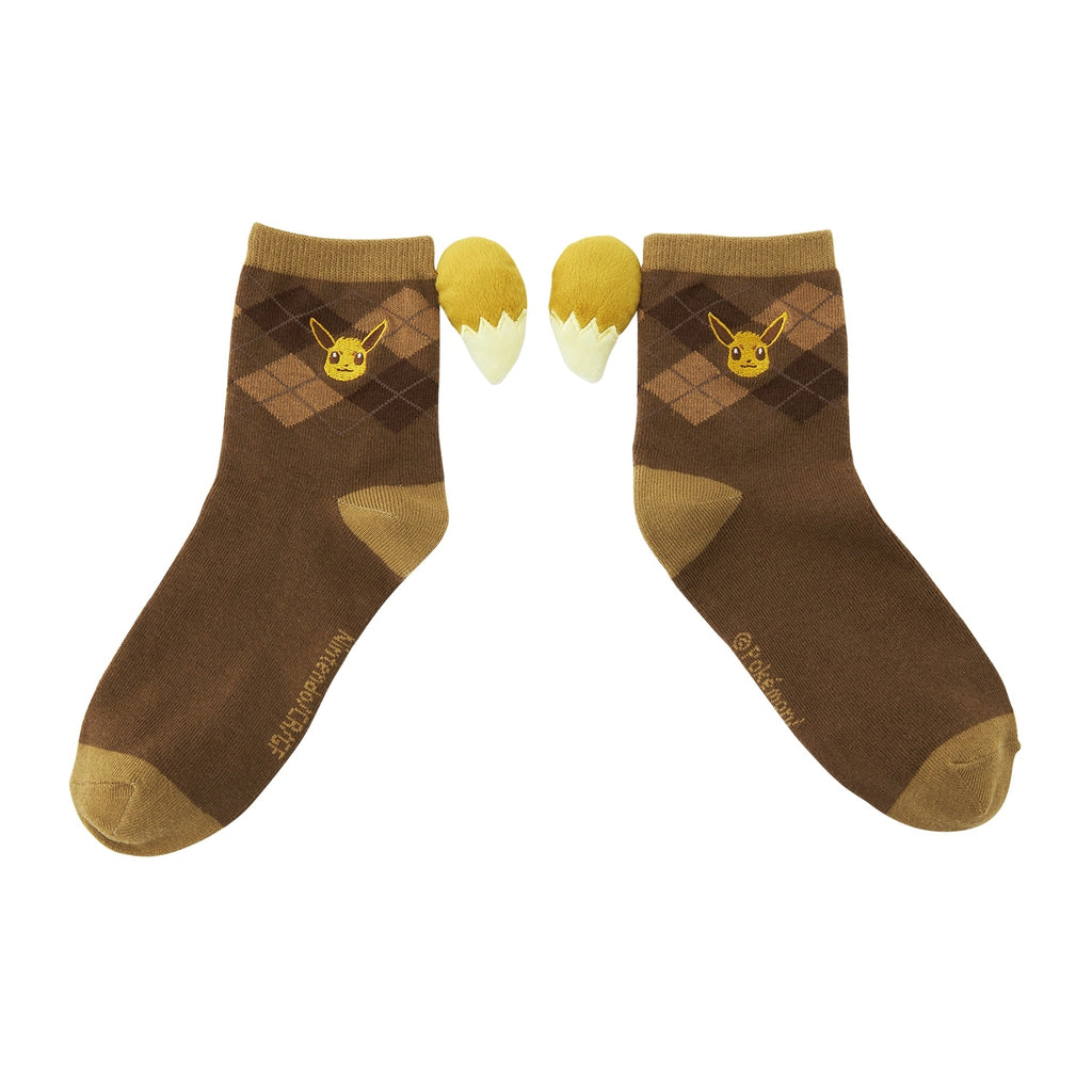 Socks with tail Eevee (23-25cm)