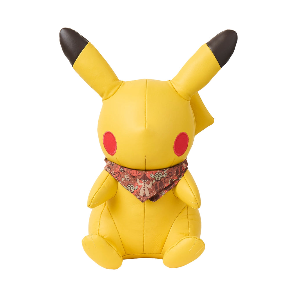 Genuine leather Pikachu Run Run from Japan, front view
