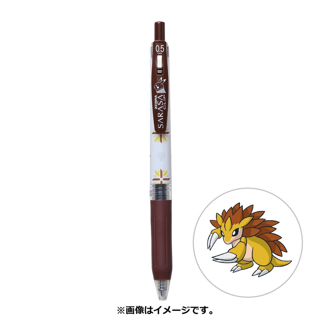 SARASA Pokémon Shirts Sandslash Pattern from Japan, featuring official artwork