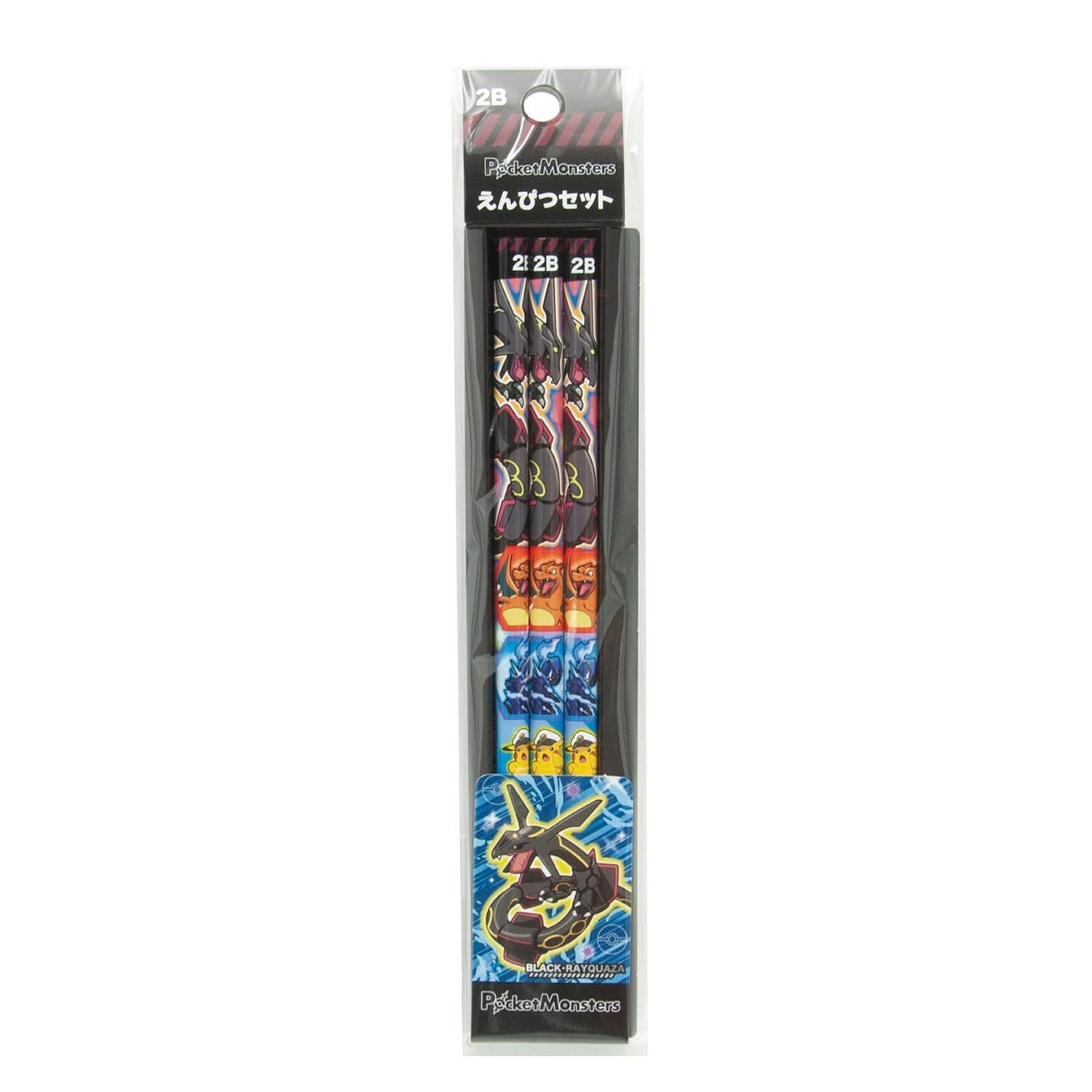 Pokemon Pencil Set cool from Japan, featuring colorful character designs