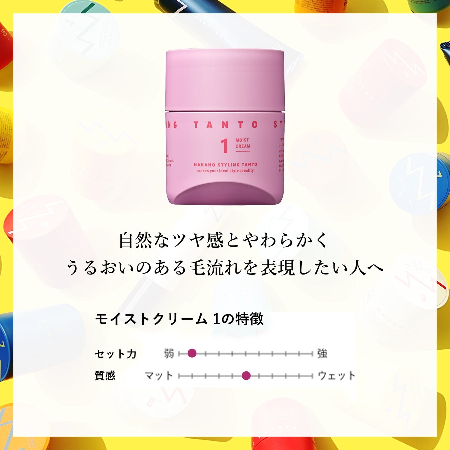 Nakano Styling Tanto Moist Cream 1 PO