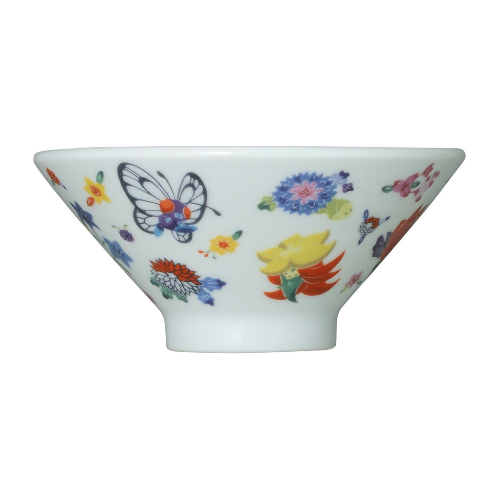 Tea bowl Pokemon Center Okinawa Bingata design