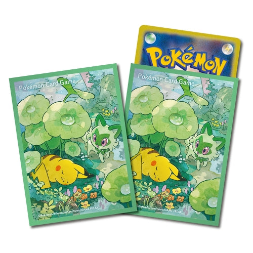 Pokemon Card Game Deck Shield Pikachu & Nyaoha [Green]
