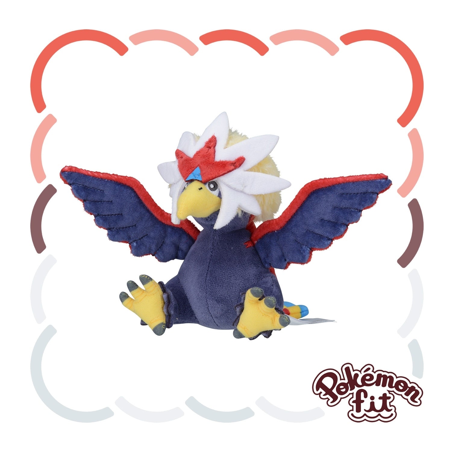 Pokémon Fit Braviary (#628) Official Plush – Pokémon Center Japan