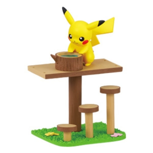 Authentic Japanese Pokemon Forest Athletics figure, vibrant colors