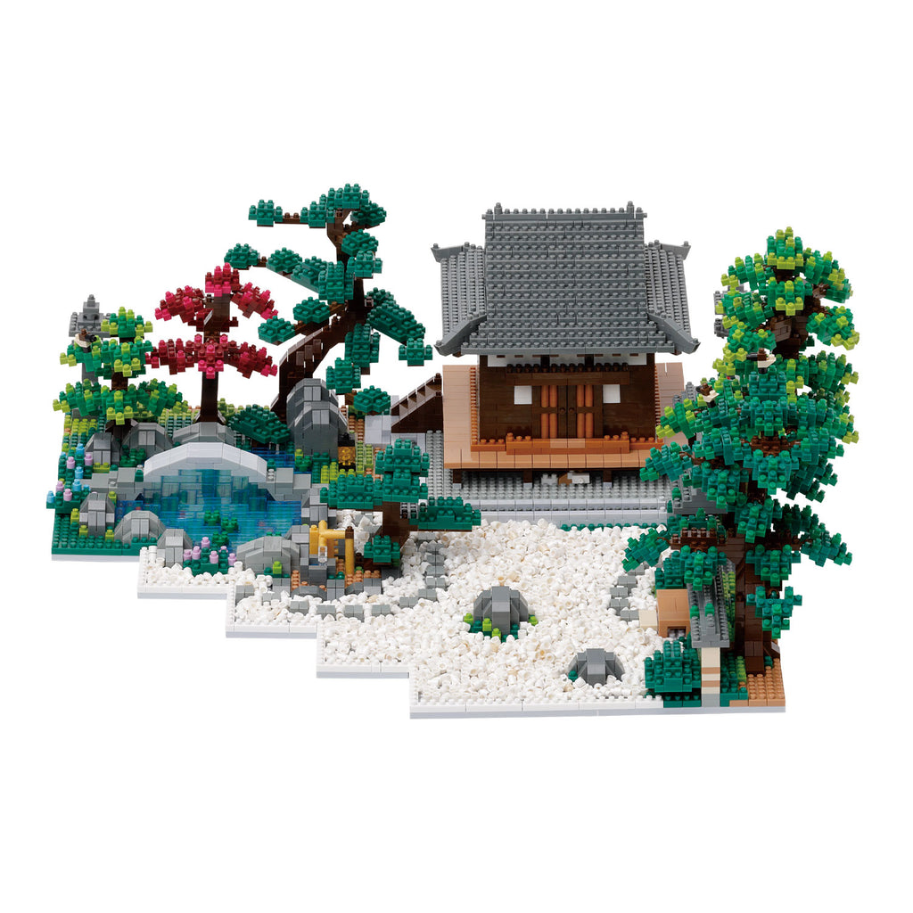 Nanoblock Japanese Garden Deluxe Edition