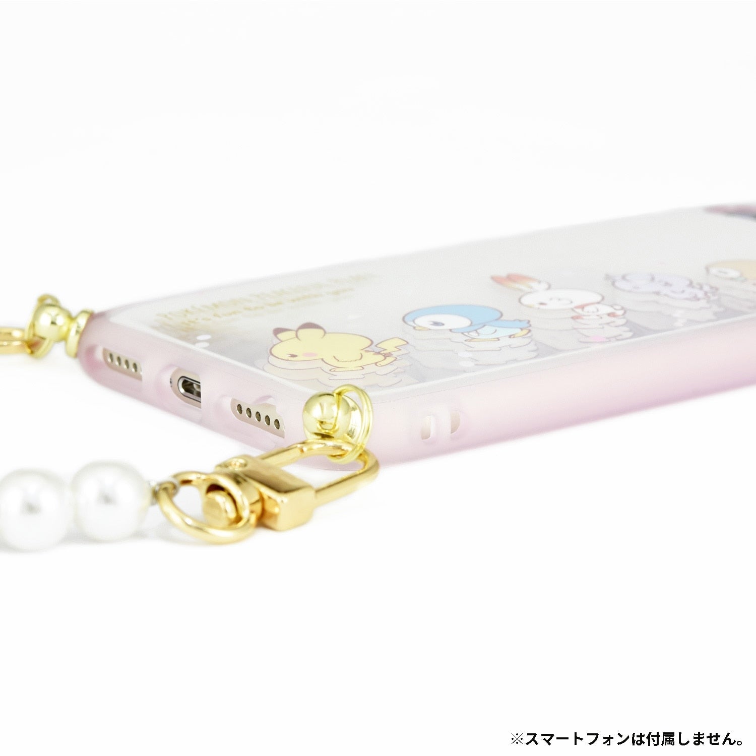Pokepiece IIIIfit Strap_Pearl iPhoneSE (3rd/2nd generation)/8/7/6s/6 compatib...