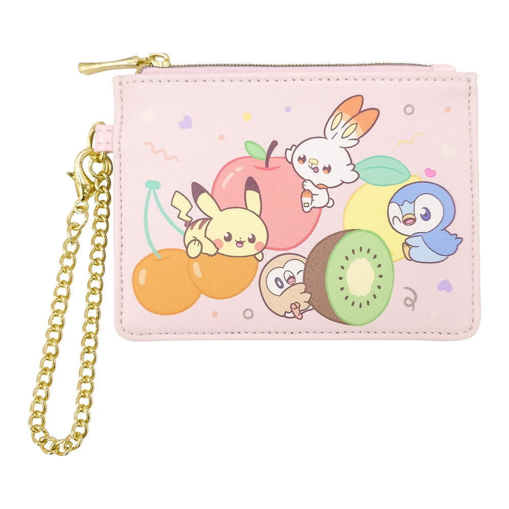 Pokemon Coin & Pass Case Pink Fruit Poke Piece from Japan, enamel pin design