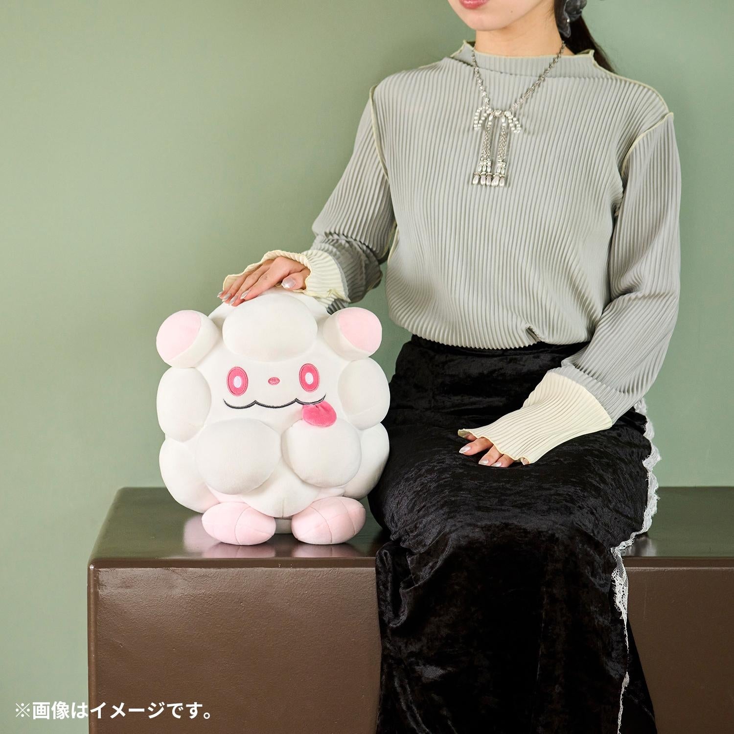 Peroppuff Mocchirich Plush Toy, adorable pose from Japan, must-have collectible