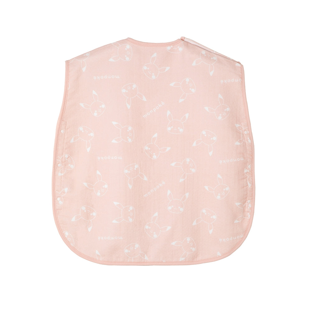 Monpoke Pikachu Baby Bath Poncho Pink