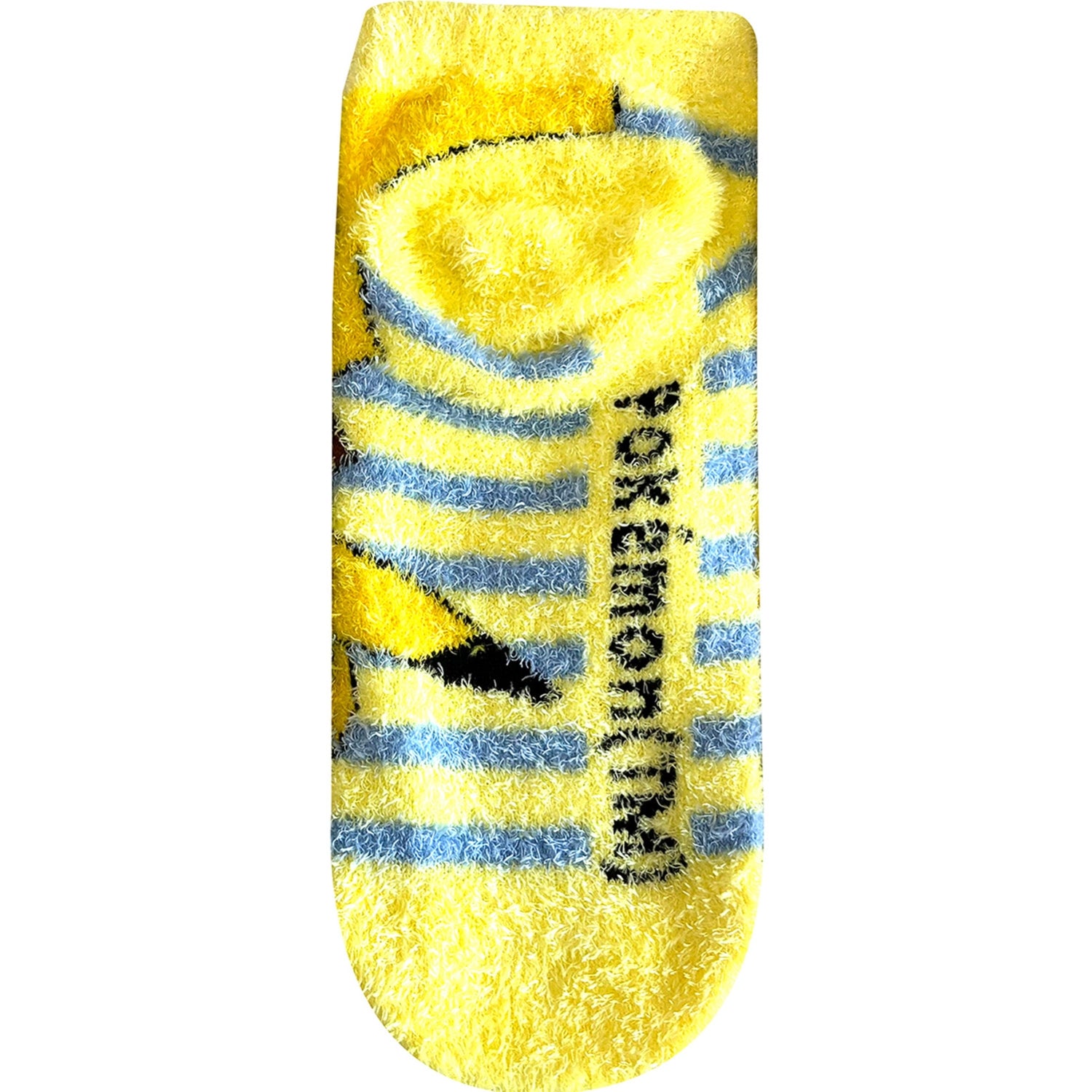 Fluffy socks Pikachu border women's (23-25cm)