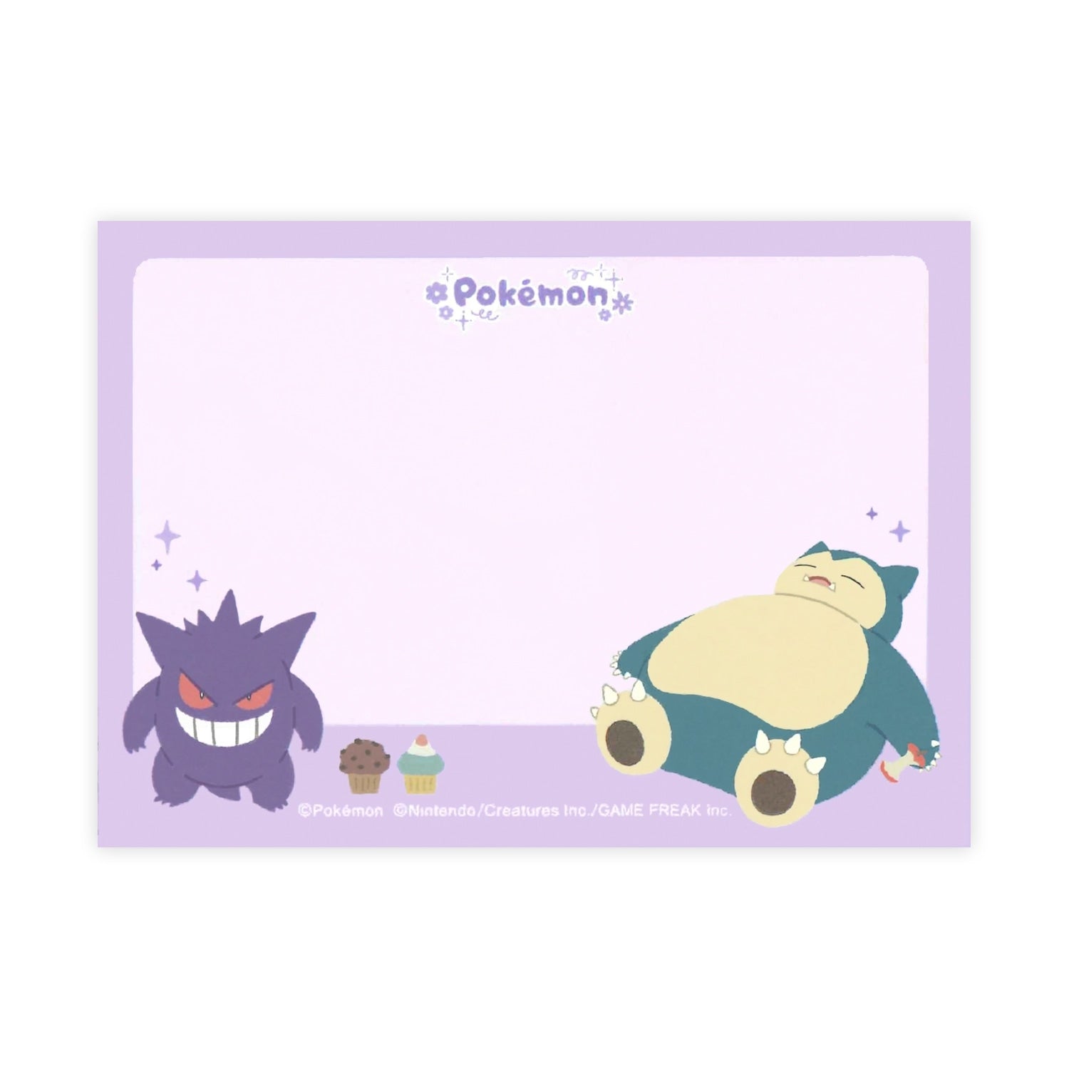 Authentic Pokemon Center Japan mini memo stationery from Japan