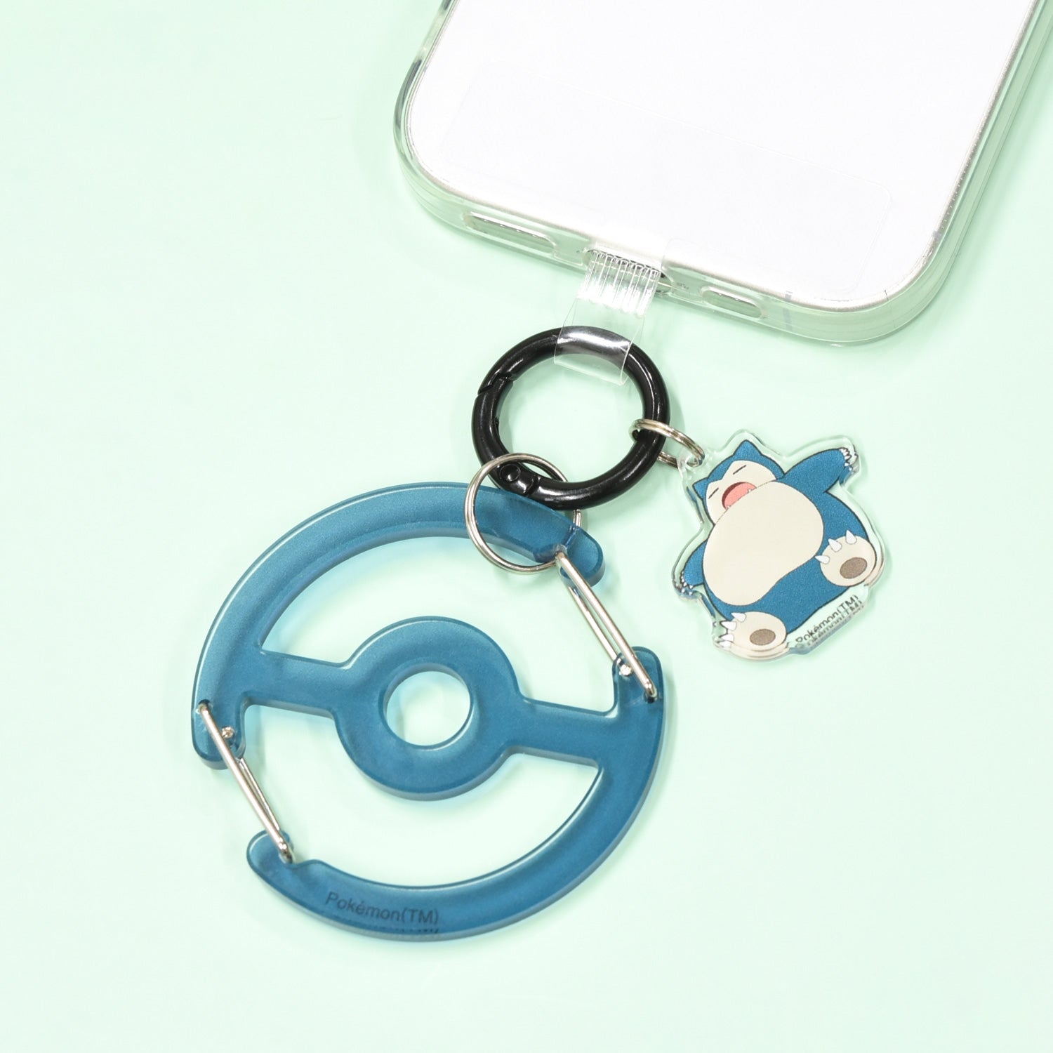 Multi Ring Plus with Clear Carabiner Snorlax