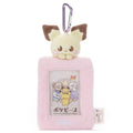 Pichu plush card case with cute expression from Japan