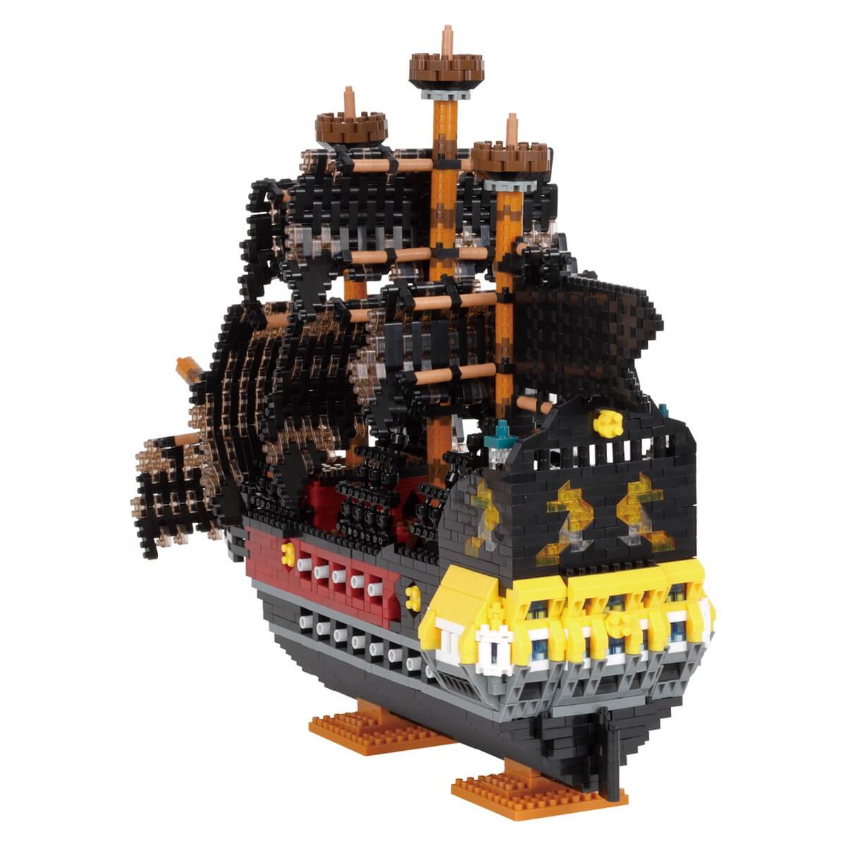 Nanoblock Pirate Ship Deluxe Edition