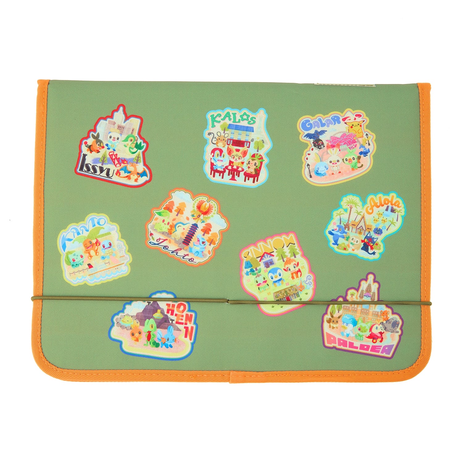 Bellows A4 document case Pokémon’s journey