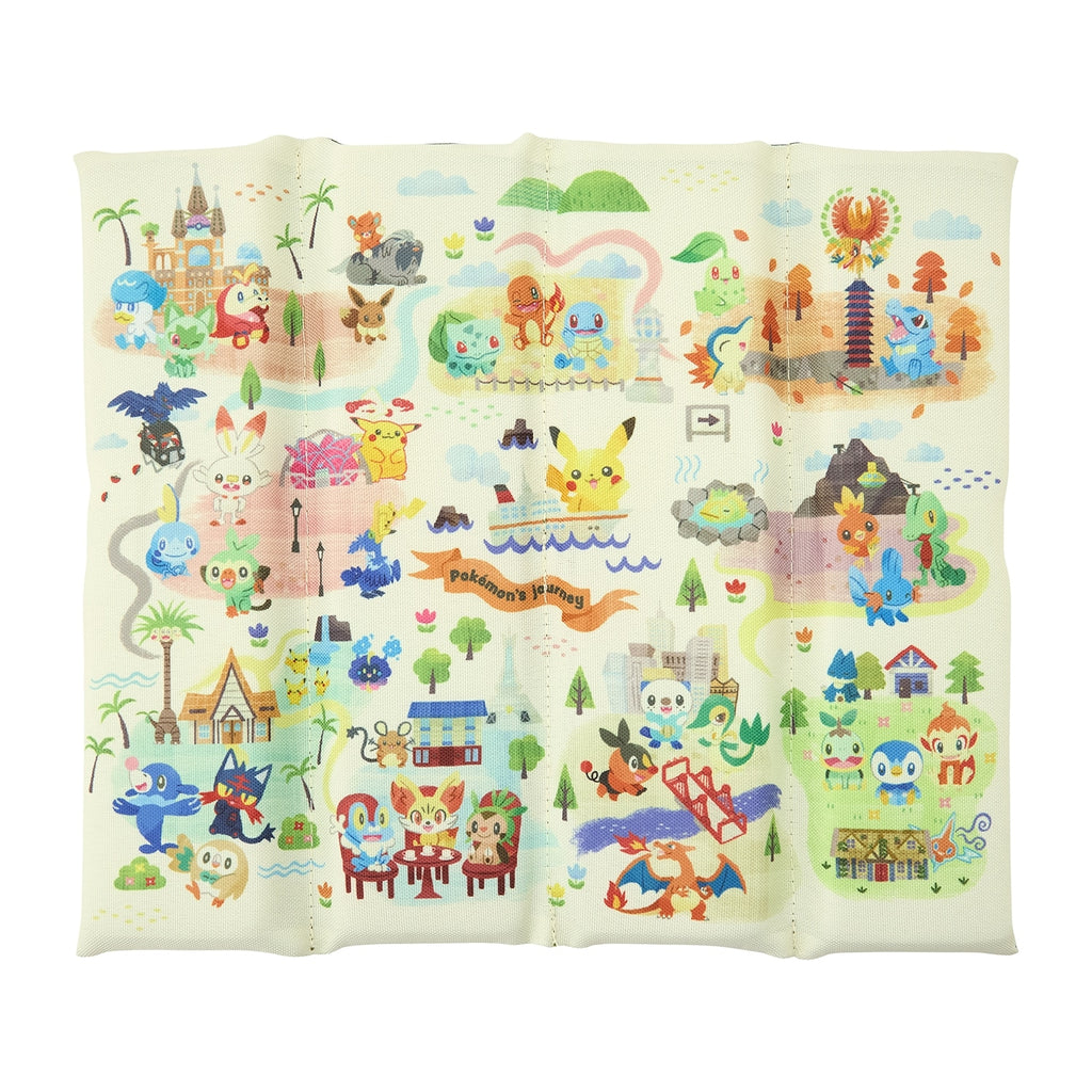 Pokemon Portable Cushion with colorful character design from Japan