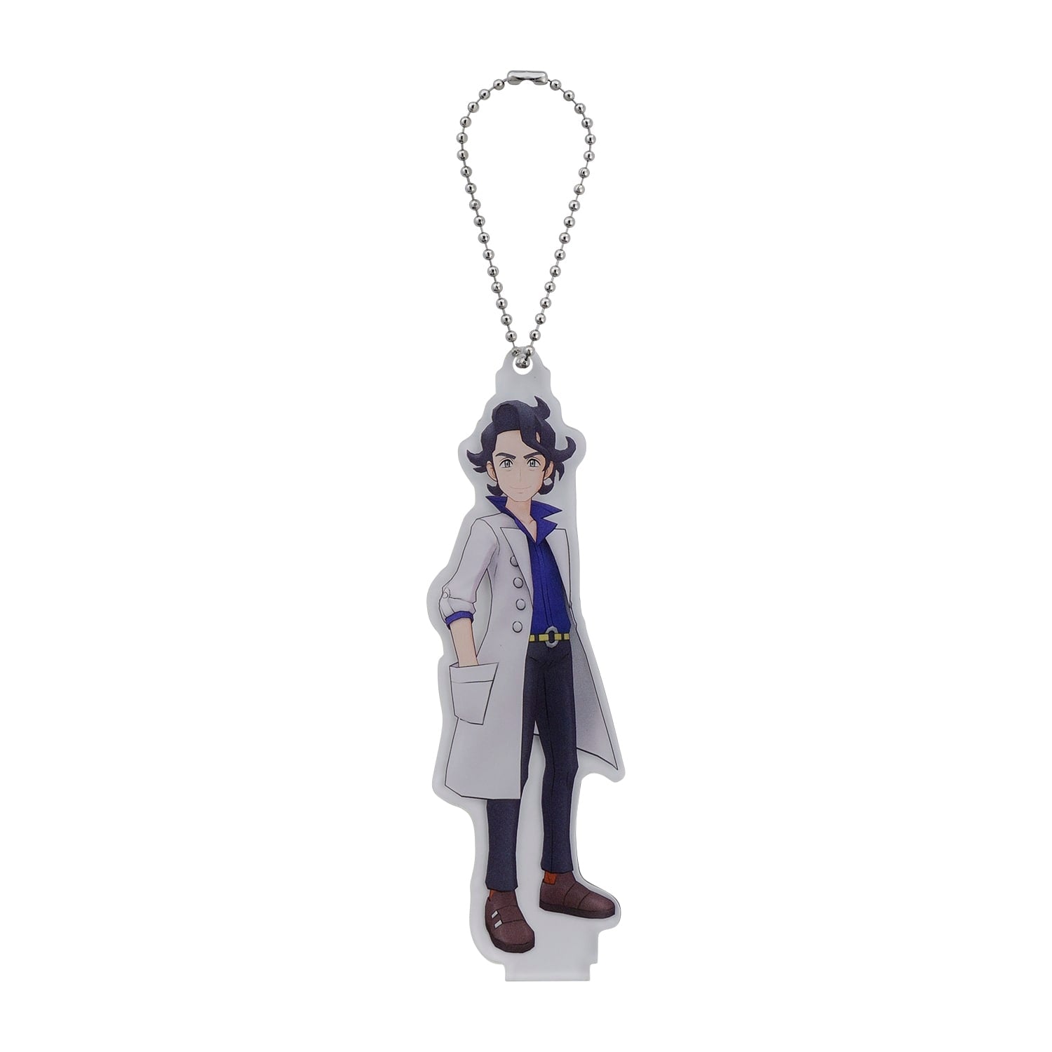 Officially licensed Pokemon Center Japan keychain with Trainer Salon design, sourced from Japan