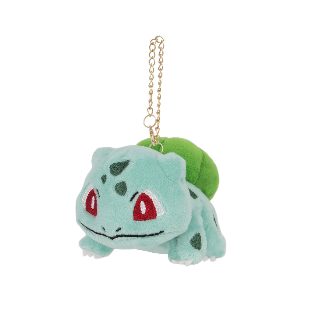 Bulbasaur plushie from Japan with green vines and big eyes