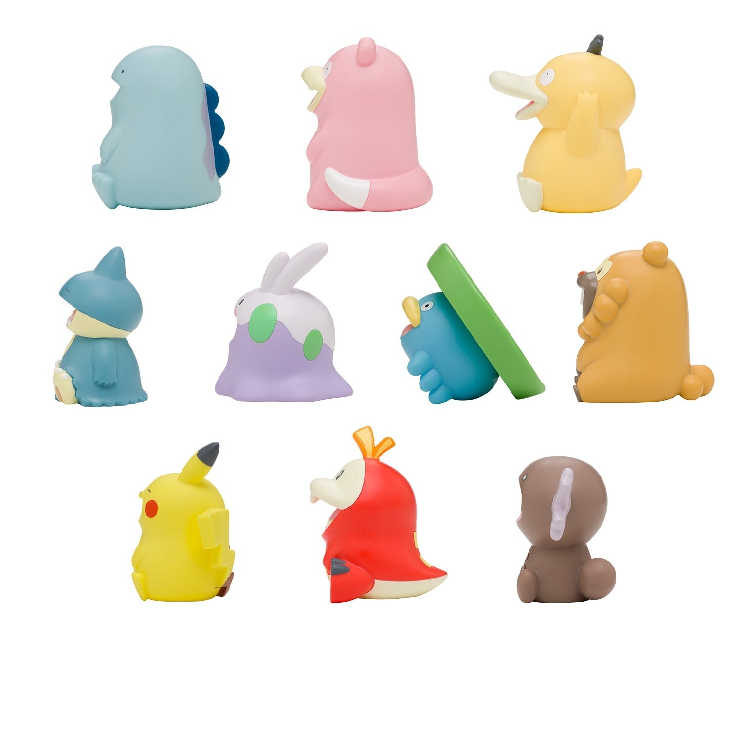 Pokemon 1, 2...pokan! Soft Vinyl Mascot BIG Koduck from Japan, intricate details and textures