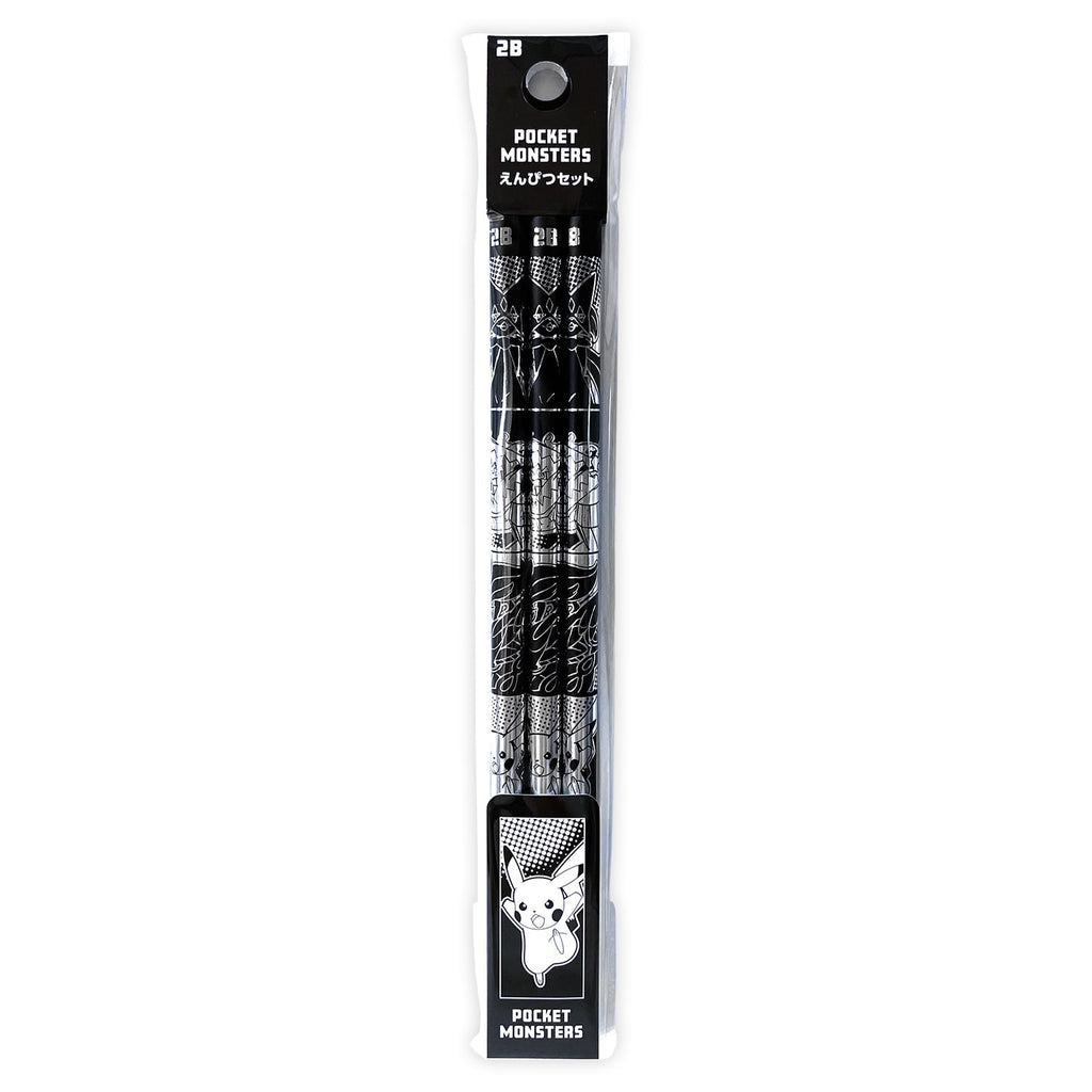 Pokemon 2B Black Pencil Set with featured character from Japan