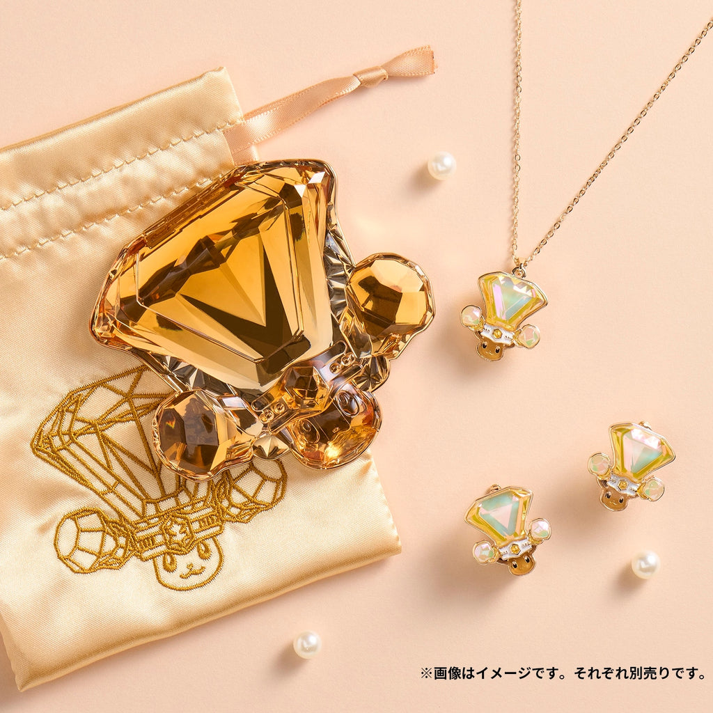 Eevee Earrings with Normal Terra Star design, authentic Japanese collectible