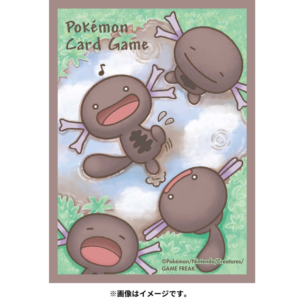 Pokemon TCG Deck Sleeves - Paldean Wooper (#194) | Japan Exclusive