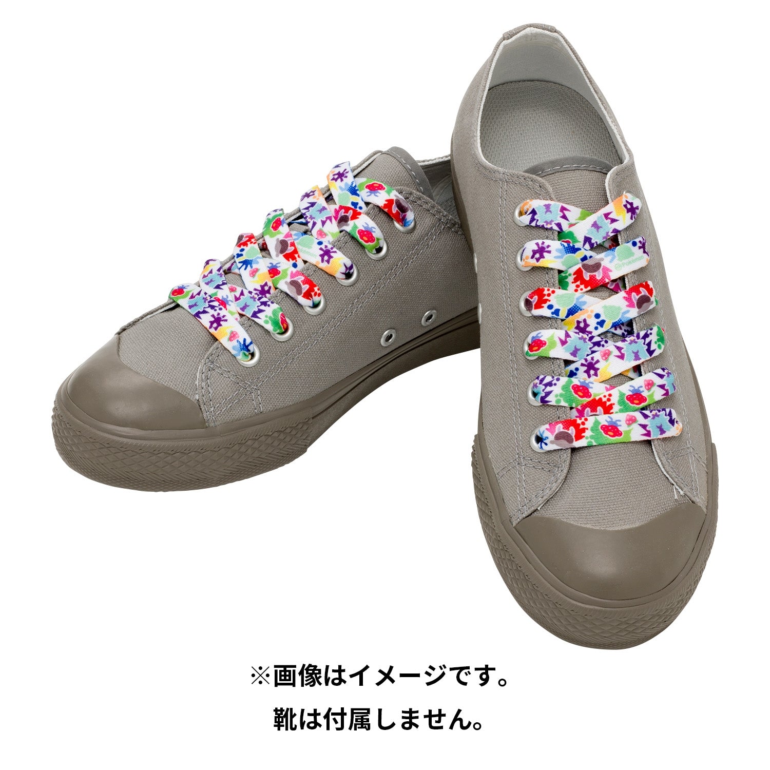 Official Pokemon Shoe Laces White with high-quality material from Japan