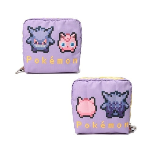 MED SQUARE COSMETIC Pokemon Purple Pouch