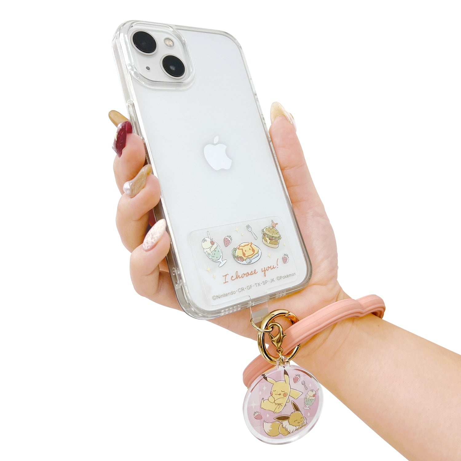 Hand strap iwacca Pikachu & Eevee