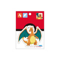 Charizard sticker from Japan with fiery design details