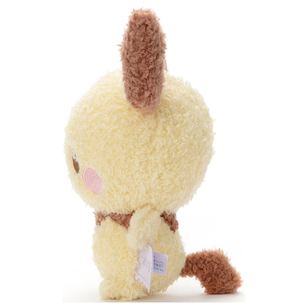 Adorable Pichu stuffed animal with yellow and brown details from Japan