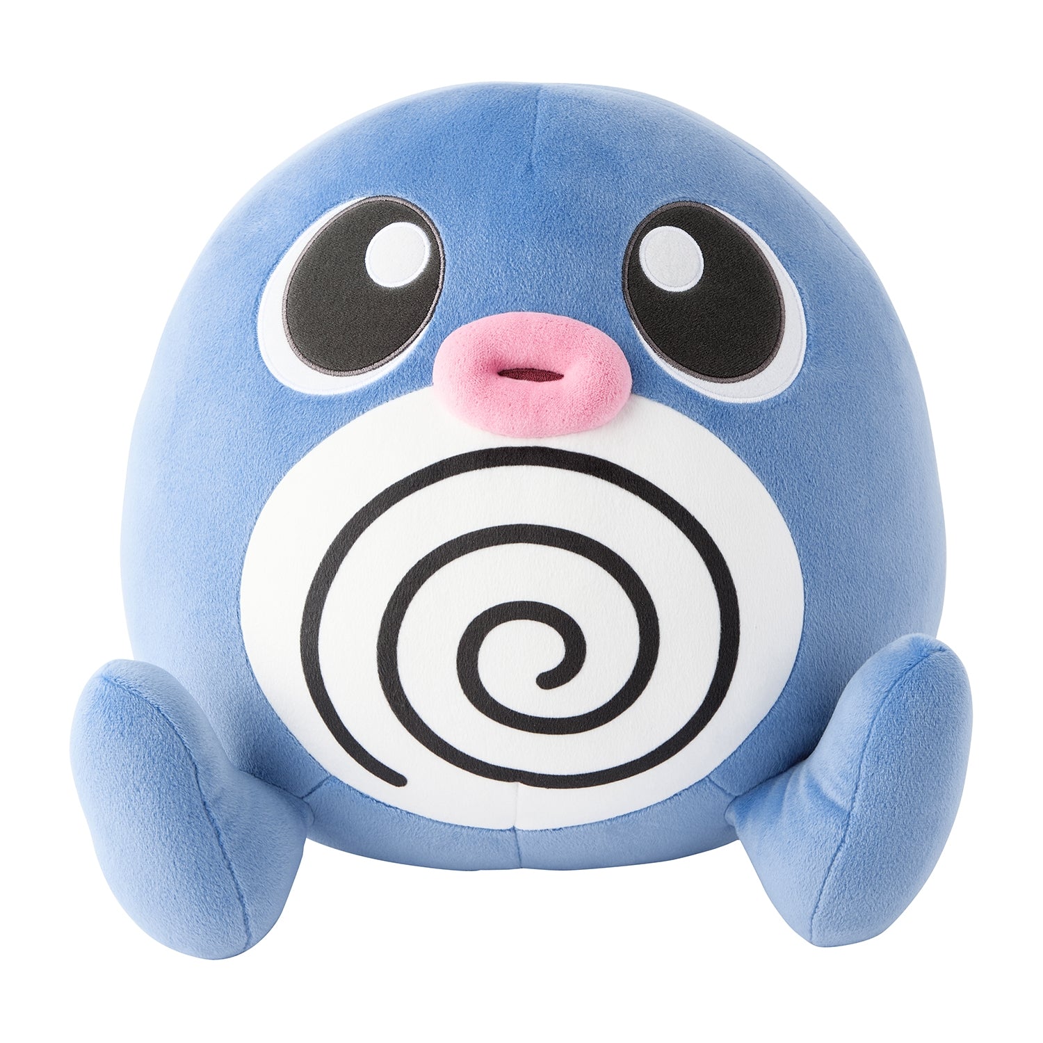 Pokémon Center Japan Mocchiri Poliwag #60 Plush Stuffed Animal