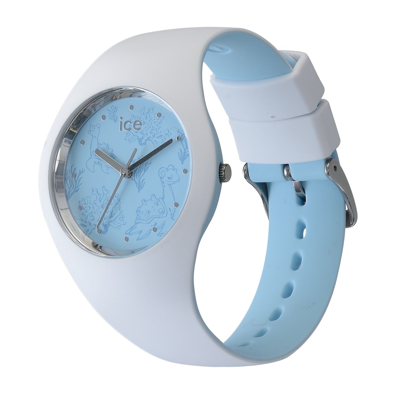 ICE-WATCH Pokémon Lapras pattern watch from Japan, featuring a unique water-inspired design