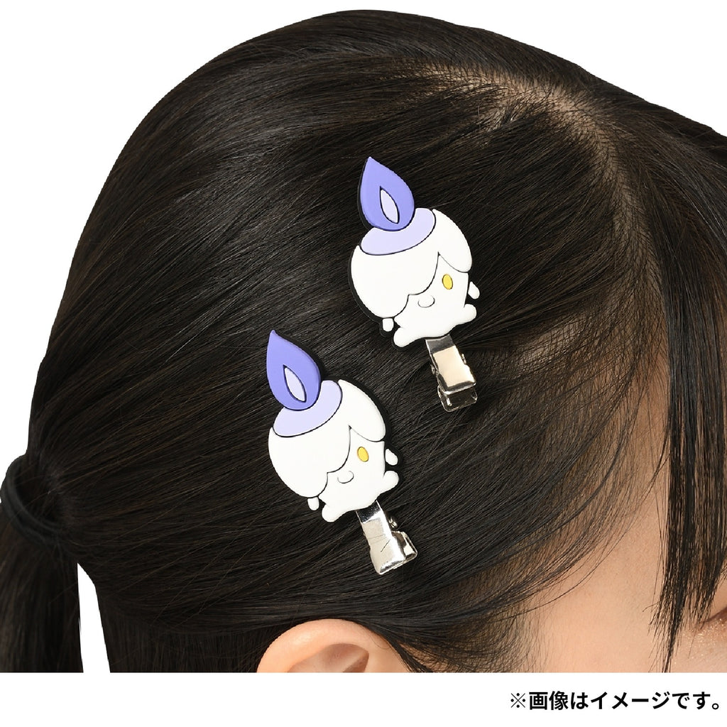 Pokémon Accessory Bangs Clip packaging with Japanese text and authentic logo