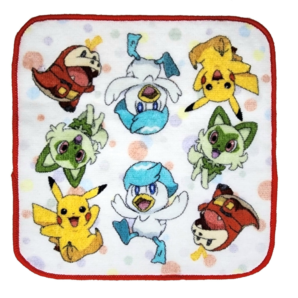 Official Pokemon 3P mini towel with high-quality material from Japan